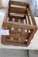 BOTTOMS UP PRODUCE CRATE 25X14X15