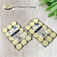 2 pack of 15 Citronella Tealight Candles