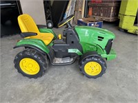 John Deere Electric Toy Tractor