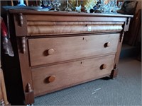 Antique maple dresser