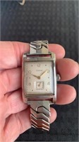 Vintage "Zodiac" Rectangular Men's Wristwatch