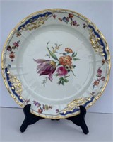 Antique "KPM" Painted Porcelain Charger