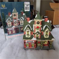 Holiday Expressions Porcelain Light House