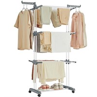 SONGMICS Clothes Drying Rack Stand 4-Tier,