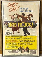 Vintage Movie Poster "Let's Rock!!!"