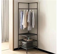 Corner Clothes Hanger shelf storage rack