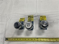 3 (NEW) REESE TRAILER HITCH BALLS - 2 5/16”