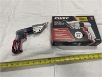 CHIEF PISTOL GRIP AIR SHEARS