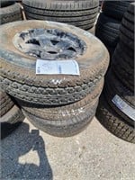 4 Mixed Tires R14, (only one with Rim)