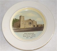 North Vernon Indiana First Christian Church Plate