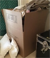 LARGE LOT OF FABRIC IN BOX