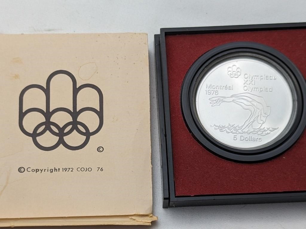 $5 SILVER MTL OLYMPICS COIN