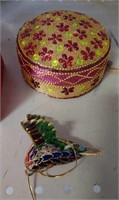 Hummingbird Ornament and Trinket Box