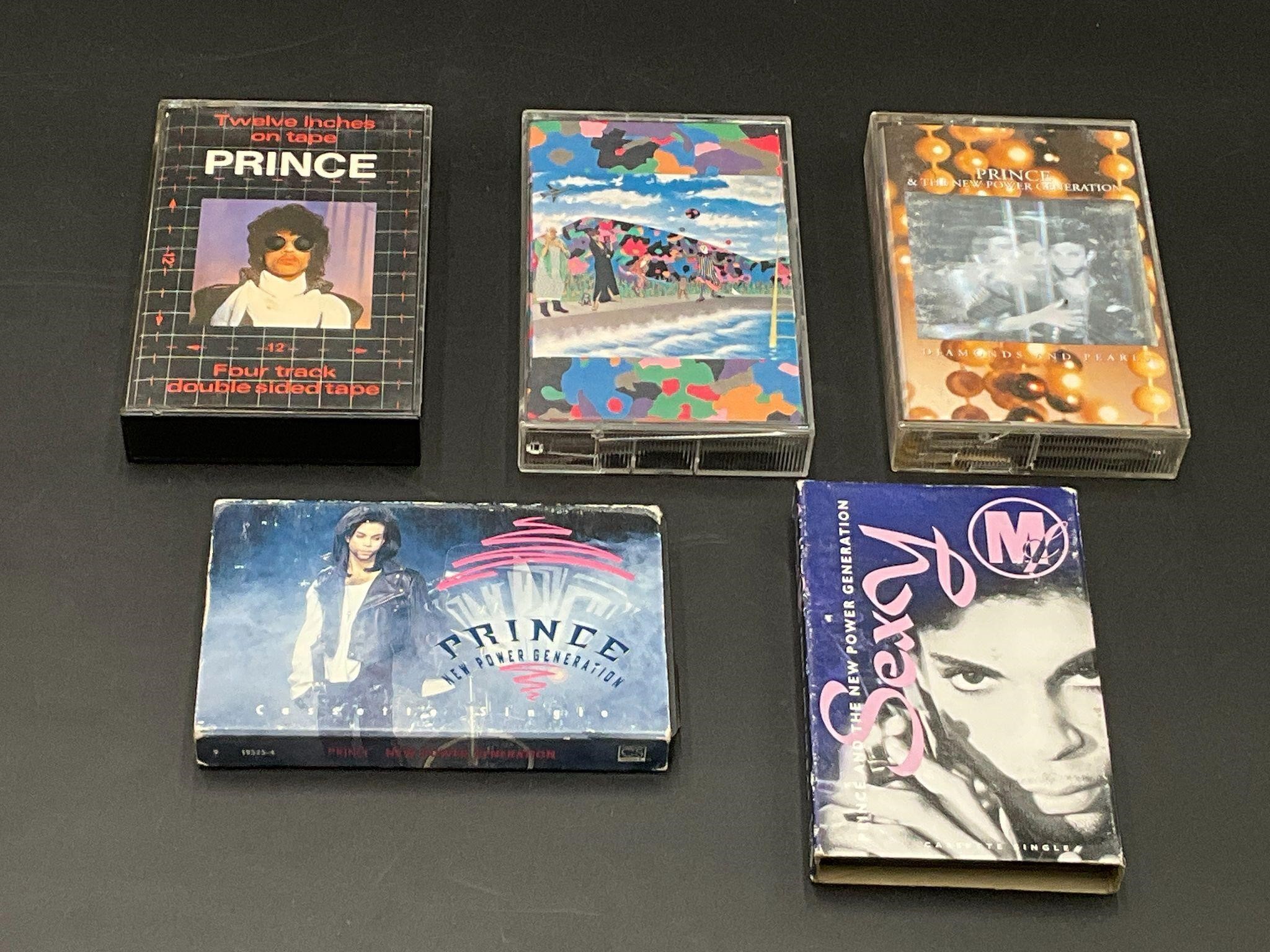 Prince Cassette Tapes Lot