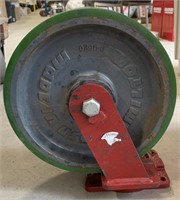 12" double industrial caster wheel
