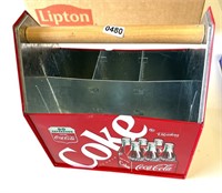 Metal Coke Condiment Holder