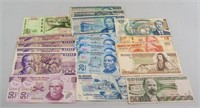 23 Assorted Mexican Banknotes