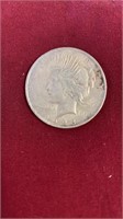 1923 SILVER PEACE DOLLAR