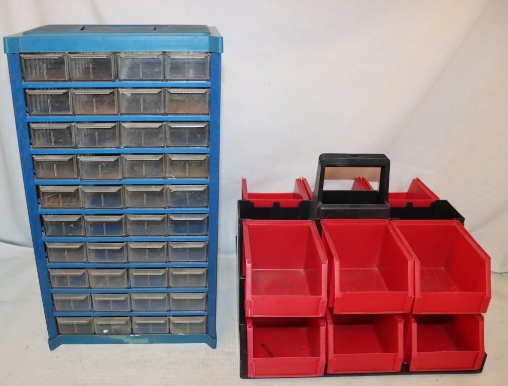 Parts Bins and Organizer: