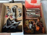 Pipe Part Clamps, Thread Kit, Pipe Cutters