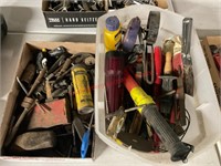 2 Flats of Assorted Hand Tools