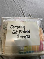 Camping Cot Fitted Sheets