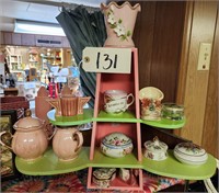 Pink & Green Display, All Trinkets Included