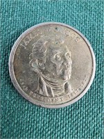 Presidential dollar coin 5th President James