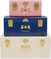 $150 Vintage American Atelier Trunks | Set of 3