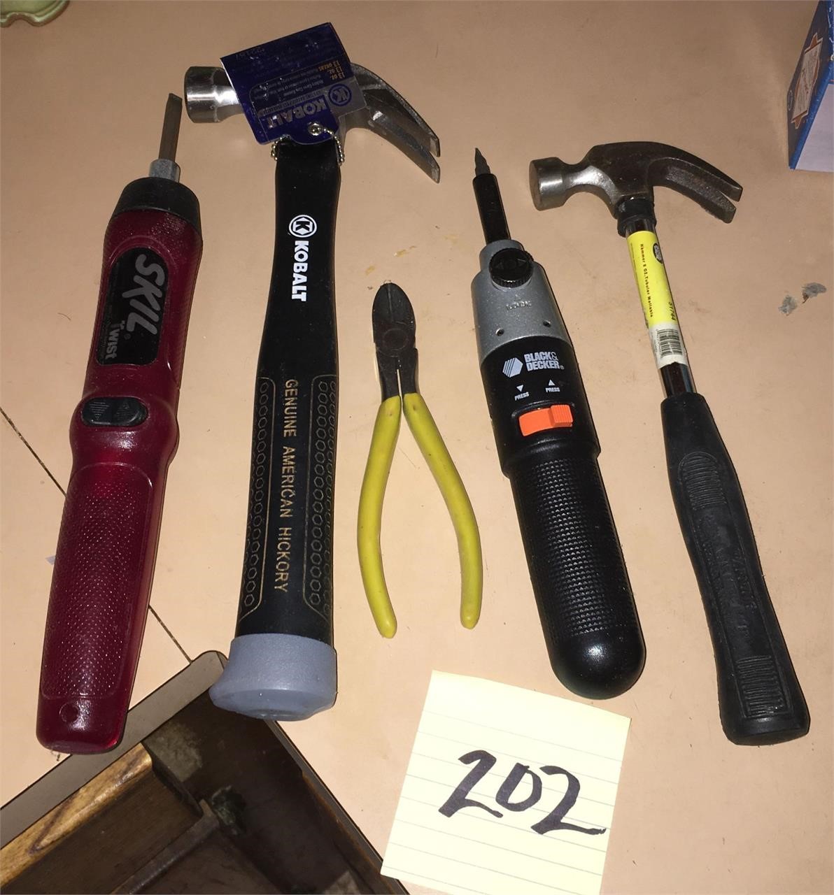 Tool Lot with Hammer