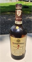 1 gallon Seagrams 7 crown liquor bottle