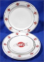 4 Coca-Cola dishes