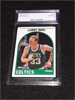 Larry Bird 1989 Hoops GEM MT 10 #150