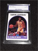 Magic Johnson  1989 Hoops GEM MT 10 Lakers