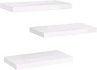 New Amada White Floating Shelves Invisible Wall Mo