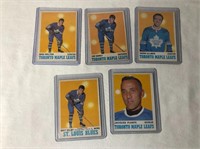 5 - 1970-71 Maple Leafs Hockey Cards