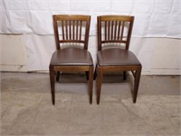 Solid Hardwood Dining Chair set of 2