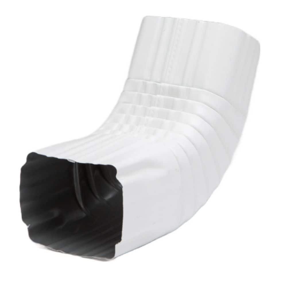 $5  Amerimax Home Products 3x4 White A-Elbow