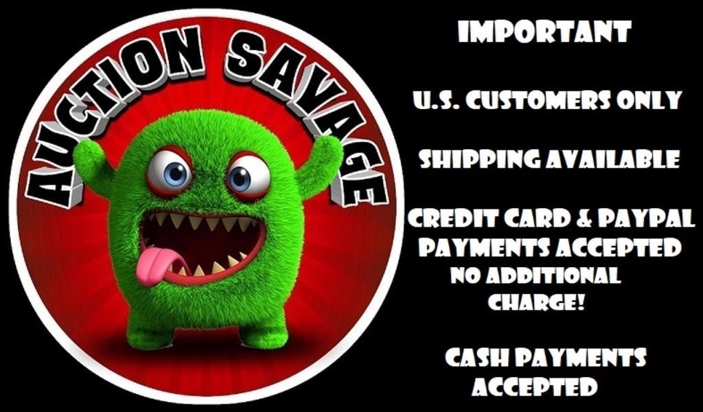 AUCTION SAVAGE, LLC IMPORTANT INFORMATION