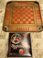 Vintage Gaming Board & Board Game