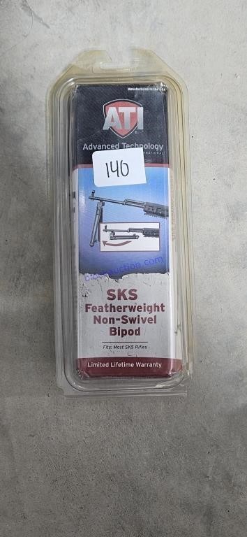 Sks featherweight non swivel bipod