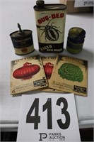 Vintage Tins & Seed Packets(R1)