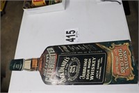 Vintage Metal Jack Daniels Sign(R1)