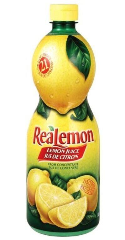 (2) ReaLemon Lemon Juice, 945ml