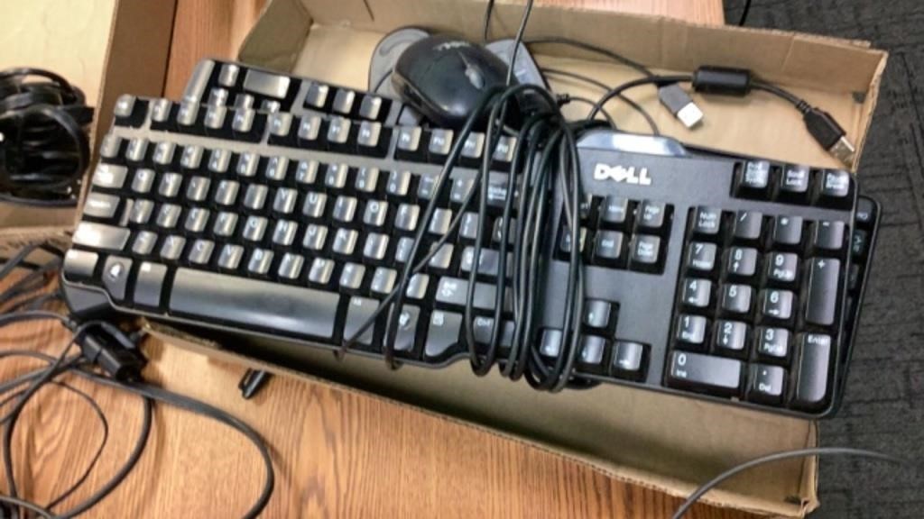 DELL KEY BOARDS X 2 AND 3 MOUSE