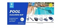 8 piece pool cleaning kit