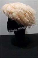 Ladies Feather Hat, Made in France