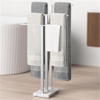 KES Standing Towel Rack 3-Tier with Heavy Marble B