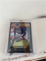 Freddie Freeman Rookie Card 2011 Bowman Chrome