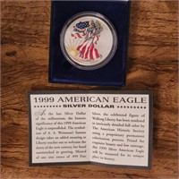 1999 AMERICAN EAGLE SILVER DOLLAR